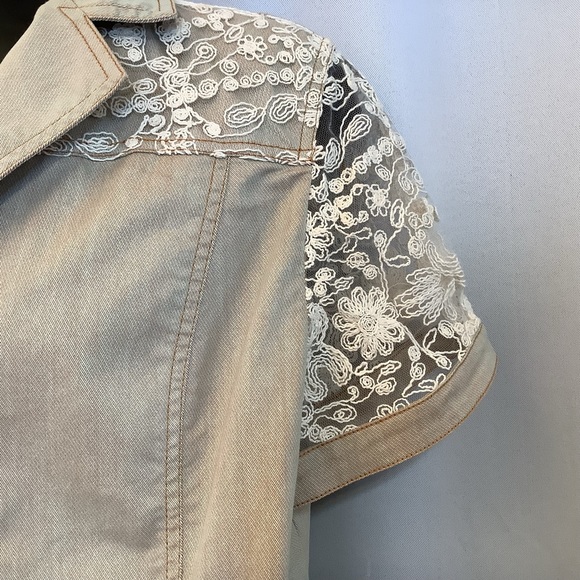 Joy London Women’s Jacket Shorts Size XL Bohemian Floral Summer - Picture 4 of 16